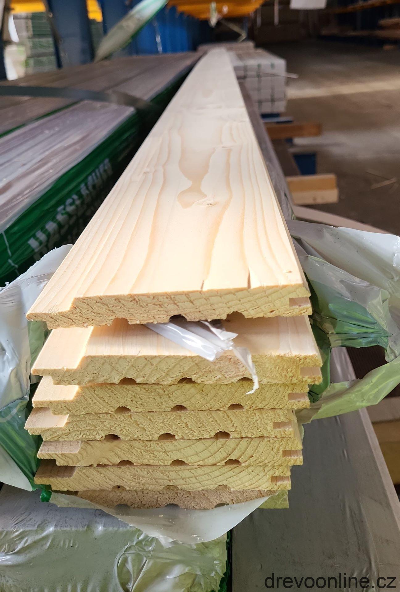 Palubka obkladová smrková tatran A/B, 15x116x4 000mm, (3,248)/bal)